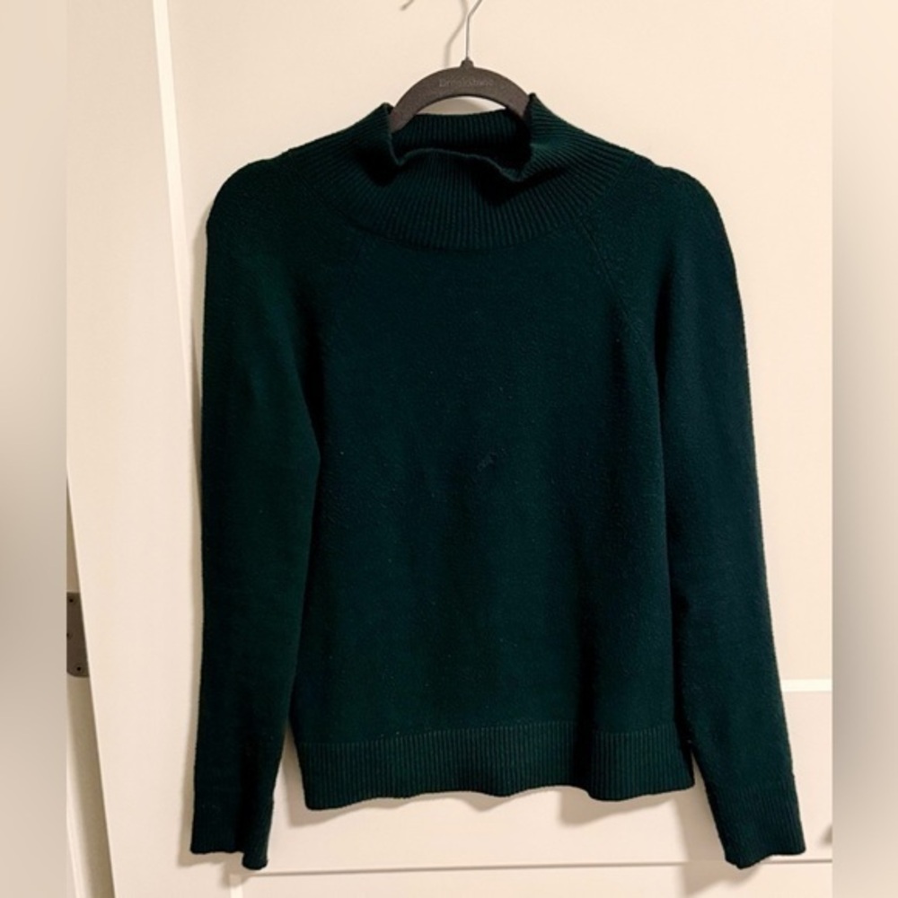 LOFT - Dark green Turtleneck Sweater - XS